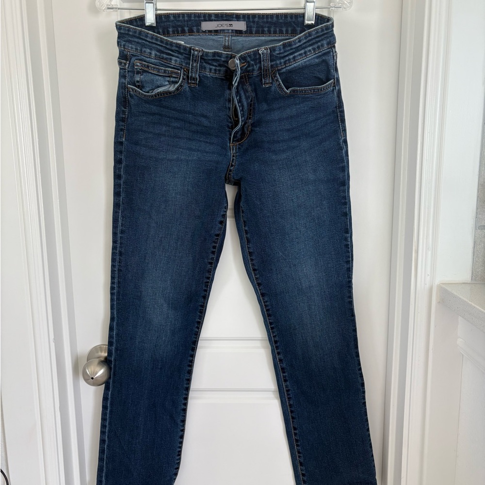 Joe's Jeans Blue Ankle Cropped Denim